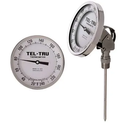 Tel-Tru AA-375R Industrial Thermometer