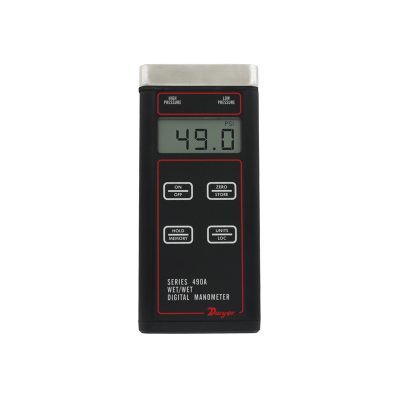 Dwyer Omega 490A Hydronic Differential Pressure Manometer